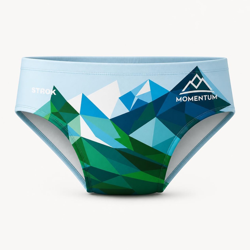 Bañador Hombre Slip MOMENTUM Montañas | STROK (S)