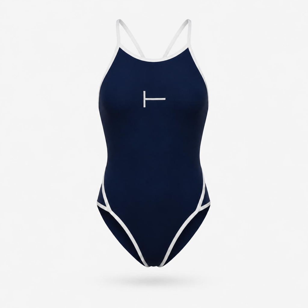 Bañador Mujer Tira Fina Azul Marino | STROK (S)